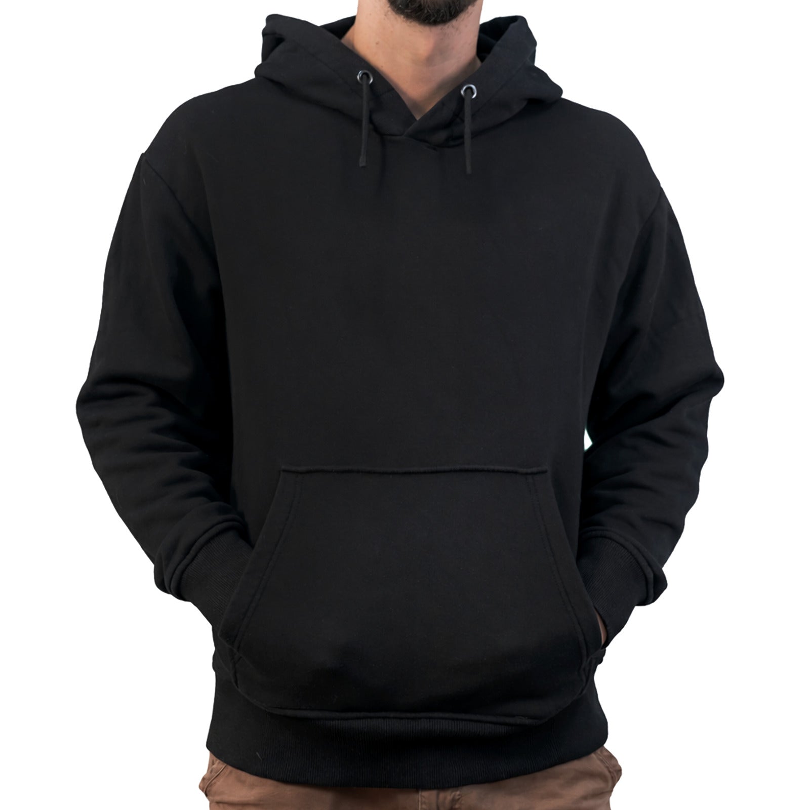 Bluza męska z nadrukiem własnym przód i tył
