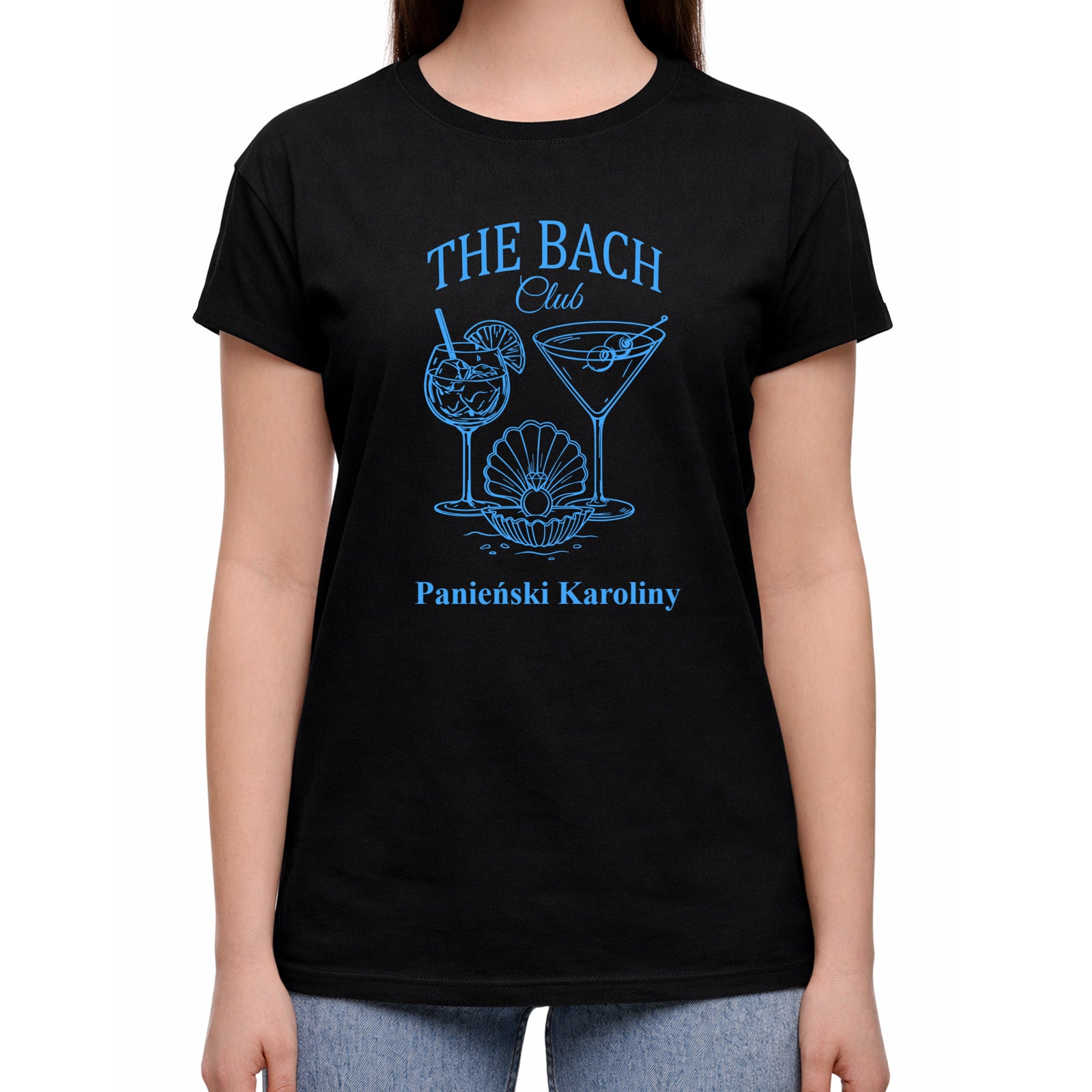 Koszulka damska na wieczór panieński The Bach Club