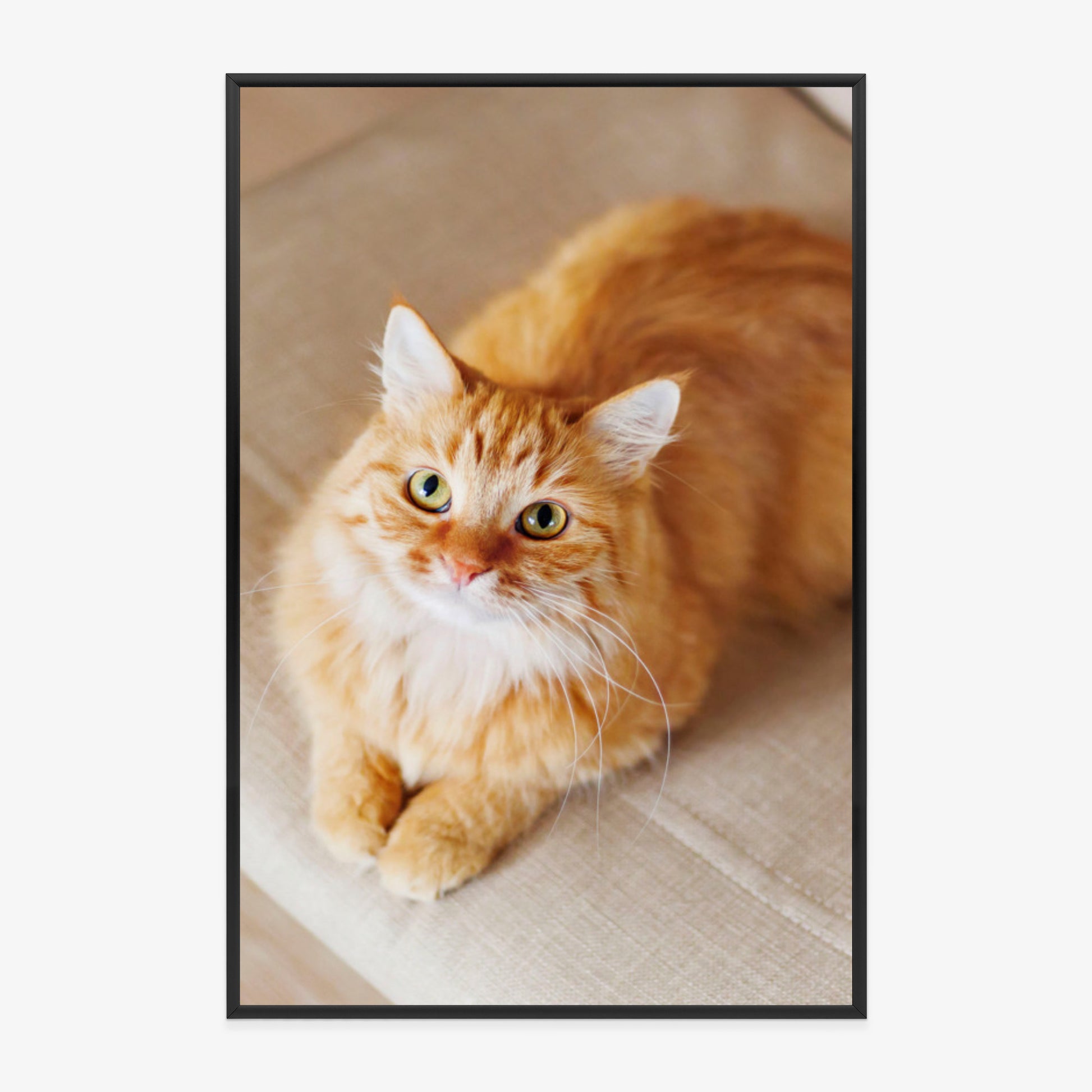 Plakat w ramie pionowy z efektem artystycznym